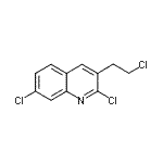 CAS#: 948294-54-0, 2,7-Dichloro-3-(2-chloroethyl)quinoline