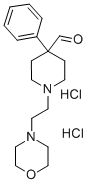 CAS 登录号：94997-59-8， 1-(2-吗啉基乙基)-4-苯基-4-哌啶甲醛二盐酸盐