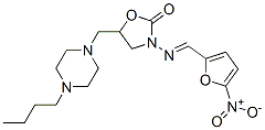 CAS#: 95022-68-7, 5-[(4-Butylpiperazin-1-Yl)Methyl]-3-[(5-Nitro-2-Furyl)Methylideneamino]Oxazolidin-2-One