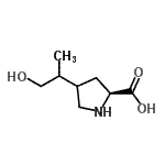 CAS#: 95047-04-4, 4-(1-Hydroxy-2-propanyl)-L-proline