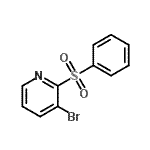 CAS#: 950693-95-5, 3-Bromo-2-(phenylsulfonyl)pyridine