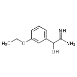 CAS 登录号：95157-94-1， 2-(3-乙氧基苯基)-2-羟基乙脒