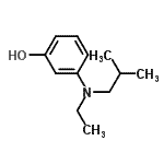 CAS 登录号：95235-27-1， 3-[乙基(异丁基)氨基]苯酚