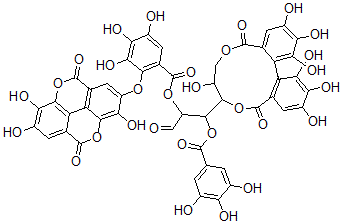 CAS 登录号：95263-70-0， 木鞣质 B