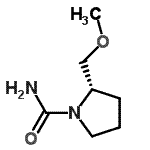 CAS#: 95312-82-6, (2S)-2-(Methoxymethyl)-1-pyrrolidinecarboxamide