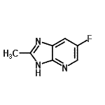 CAS#: 954218-00-9, 6-Fluoro-2-methyl-1H-imidazo[4,5-b]pyridine
