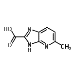 CAS#: 954218-95-2, 5-Methyl-1H-imidazo[4,5-b]pyridine-2-carboxylic acid