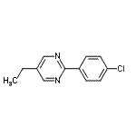 CAS#: 95495-06-0, 2-(4-Chlorophenyl)-5-ethylpyrimidine
