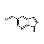 CAS#: 955127-76-1, 1H-Pyrazolo[3,4-b]pyridine-5-carbaldehyde