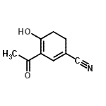CAS#: 95529-19-4, 3-Acetyl-4-hydroxy-1,3-cyclohexadiene-1-carbonitrile