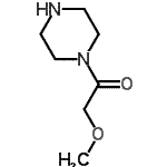 CAS#: 95550-06-4, 2-Methoxy-1-(1-piperazinyl)ethanone