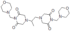 CAS#: 95604-83-4, Bis(4-morpholinomethyl-3,5-dioxopiperazin-1-yl)propane