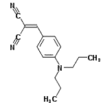 CAS 登录号：95640-45-2， [4-(二丙基氨基)亚苄基]丙二腈