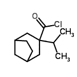 CAS 登录号：95685-43-1， 3-异丙基双环[3.2.1]辛烷-3-甲酰氯