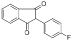 CAS 登录号：957-56-2， 氟茚二酮