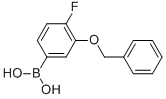 CAS 登录号：957034-74-1， B-[4-氟-3-(苯基甲氧基)苯基]-硼酸