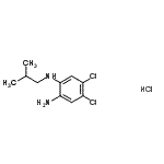 CAS#: 957035-41-5, 4,5-Dichloro-N-isobutyl-1,2-benzenediamine hydrochloride (1:1)