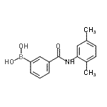 CAS#: 957061-00-6, {3-[(2,5-Dimethylphenyl)carbamoyl]phenyl}boronic acid