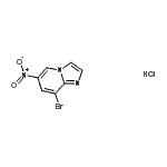 CAS#: 957120-43-3, 8-Bromo-6-nitroimidazo[1,2-a]pyridine hydrochloride (1:1)