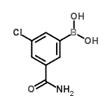 CAS#: 957120-53-5, (3-Carbamoyl-5-chlorophenyl)boronic acid