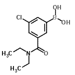 CAS#: 957120-59-1, [3-Chloro-5-(diethylcarbamoyl)phenyl]boronic acid