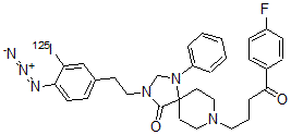 CAS 登录号：95754-28-2， N-(4-叠氮基-3-碘苯乙基)螺哌隆