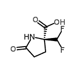 CAS#: 95755-28-5, 2-(Difluoromethyl)-5-oxo-L-proline