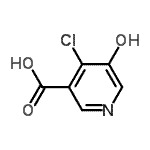 CAS#: 958294-52-5, 4-Chloro-5-hydroxynicotinic acid