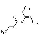CAS#: 95881-53-1, Ethyl [(Z)-(methylamino)(methylsulfanyl)methylene]carbamate