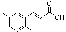 CAS 登录号：95883-10-6， (2E)-3-(2,5-二甲基苯基)丙烯酸