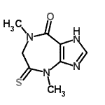 CAS#: 959006-96-3, 4,7-Dimethyl-5-thioxo-4,5,6,7-tetrahydroimidazo[4,5-e][1,4]diazepin-8(1H)-one
