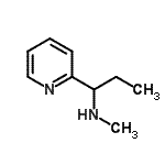 CAS 登录号：959238-83-6， N-甲基-1-(2-吡啶基)-1-丙胺