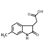 CAS#: 959241-55-5, (6-Methyl-2-oxo-2,3-dihydro-1H-indol-3-yl)acetic acid