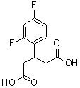 CAS#: 959246-68-5, 3-(2,4-Difluorophenyl)pentanedioic acid