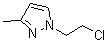 CAS#: 96450-55-4, 1-(2-Chloroethyl)-3-methyl-1H-pyrazole