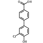CAS#: 96460-02-5, 3'-Chloro-4'-hydroxy-4-biphenylcarboxylic acid