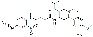 CAS#: 96557-41-4, N-(3-Isobutyl-9,10-Dimethoxy-1,2,3,4,6,7-Hexahydro-11bH-Benzo[a]Quinolizin-2-Yl)-4-((4-Azido-2-Nitrophenyl)Amino)Butanamide