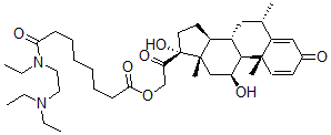 CAS#: 96608-40-1, 6-Methylprednisolone-21-Hemisuberate N,N,N'-Triethylenediamine Amide