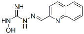 CAS 登录号：96826-57-2， (2-喹啉基亚甲基)-N-羟基-N'-氨基胍