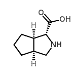 CAS#: 96844-76-7, (1R,3aS,6aR)-Octahydrocyclopenta[c]pyrrole-1-carboxylic acid