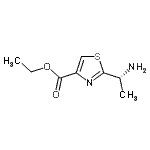 CAS 登录号：96965-18-3， 乙基2-[(1R)-1-氨基乙基]-1,3-噻唑-4-羧酸酯