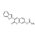 CAS#: 97004-78-9, 3-(1,3-Benzoxazol-2-yl)-2-oxo-2H-chromen-7-yl acetate