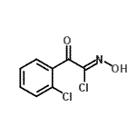 CAS 登录号：97131-62-9， (1Z)-2-(2-氯苯基)-N-羟基-2-氧代亚氨代乙酰氯