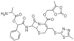 CAS 登录号：97275-40-6， 头孢卡奈达酯