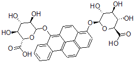 CAS#: 97287-75-7, (2S,3S,4S,5R)-6-[3-[(2S,3R,4S,5S,6S)-6-Carboxy-3,4,5-Trihydroxyoxan-2-Yl]Oxybenzo[b]Pyren-6-Yl]Oxy-3,4,5-Trihydroxyoxane-2-Carboxylic Acid