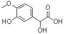 CAS 登录号：97294-81-0， 羟基(3-羟基-4-甲氧基苯基)乙酸