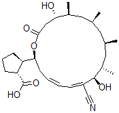 CAS 登录号：97328-74-0， 密螺霉素
