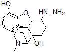 CAS 登录号：97345-76-1， (5alpha)-4,5-环氧-6-肼基-17-甲基吗喃-3,14-二醇