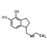 CAS#: 97352-23-3, 1-[(Ethylamino)methyl]-4,5-indanediol