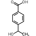 CAS#: 97364-15-3, 4-(1-Hydroxyethyl)benzoic acid